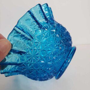 Daisy & Button blue bowl